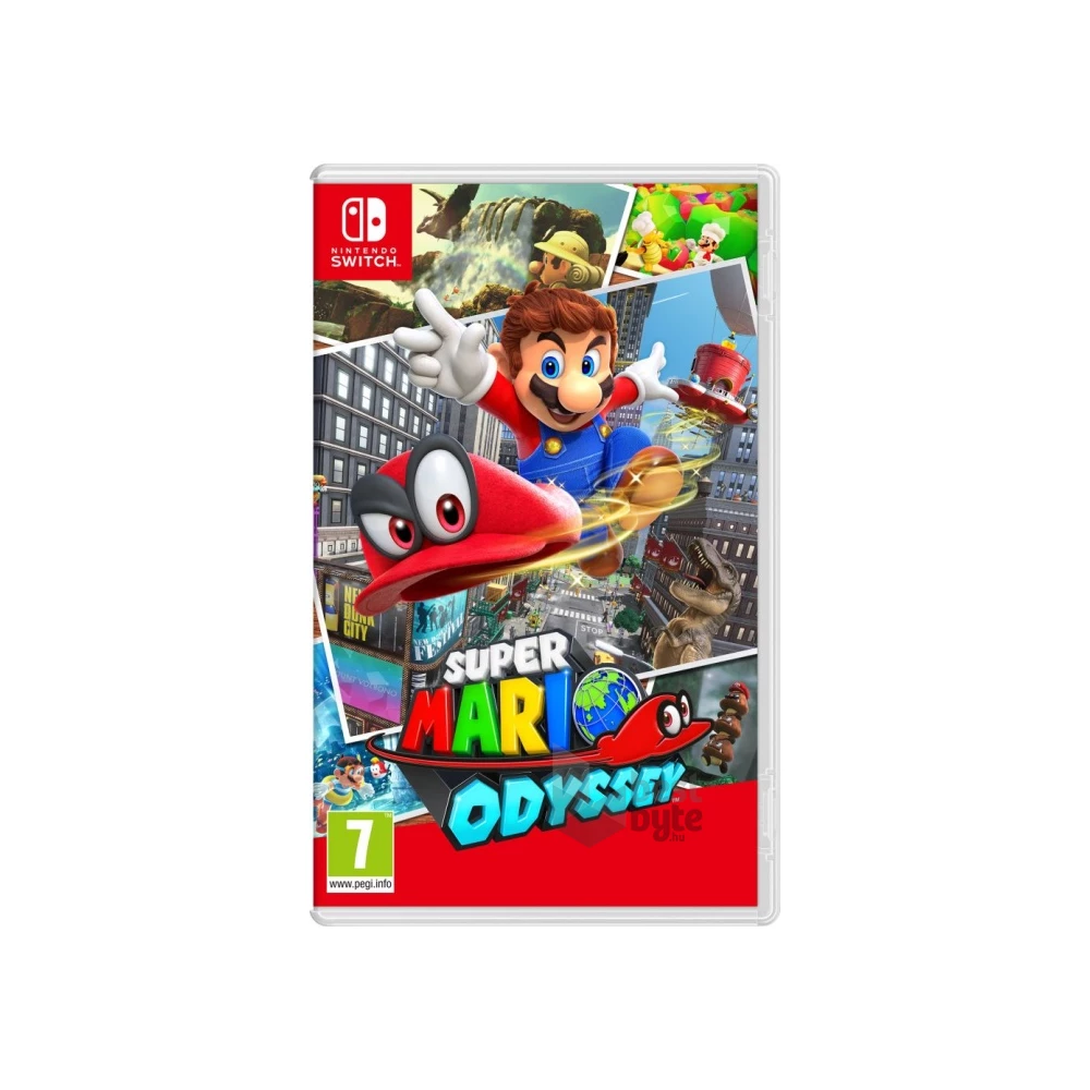 Super Mario Odyssey Nintendo Switch játékszoftver