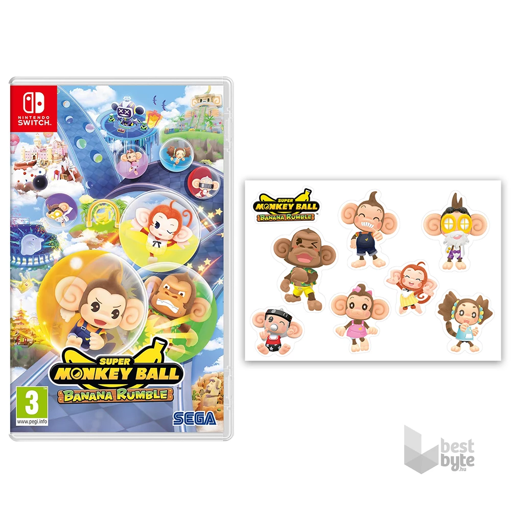 Super Monkey Ball Banana Rumble Nintendo Switch játékszoftver