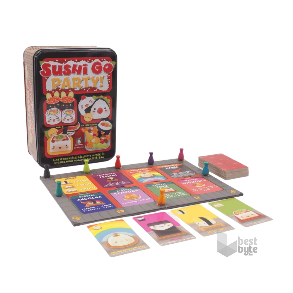 Sushi Go Party társasjáték