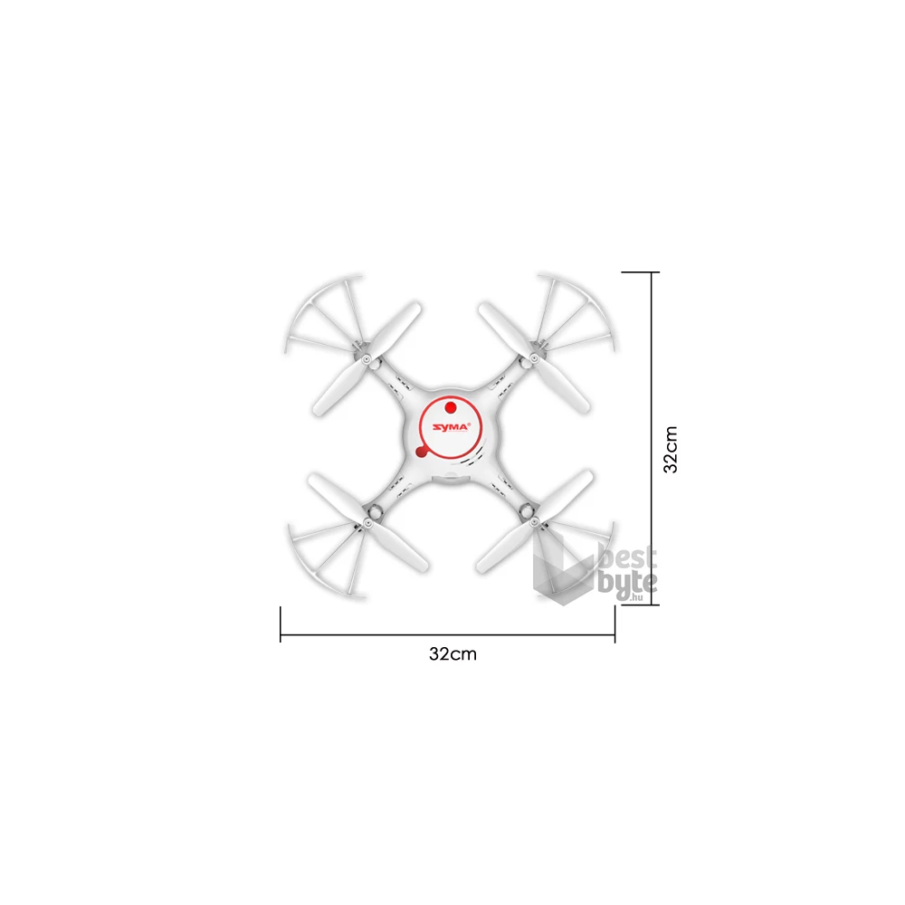 Syma MAK14013 X5UC fehér kamerás drón