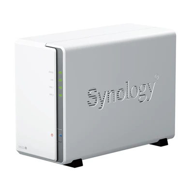 Synology DiskStation DS223j 2-lemezes 4×1,7 GHz CPU 1GB RAM NAS + regisztrációs kártya