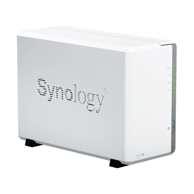 Synology DiskStation DS223j 2-lemezes 4×1,7 GHz CPU 1GB RAM NAS + regisztrációs kártya