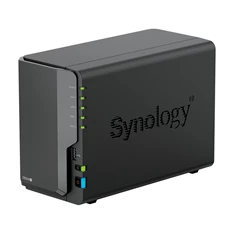 Synology DiskStation DS224+ (2GB) 2x SSD/HDD NAS + regisztrációs kártya