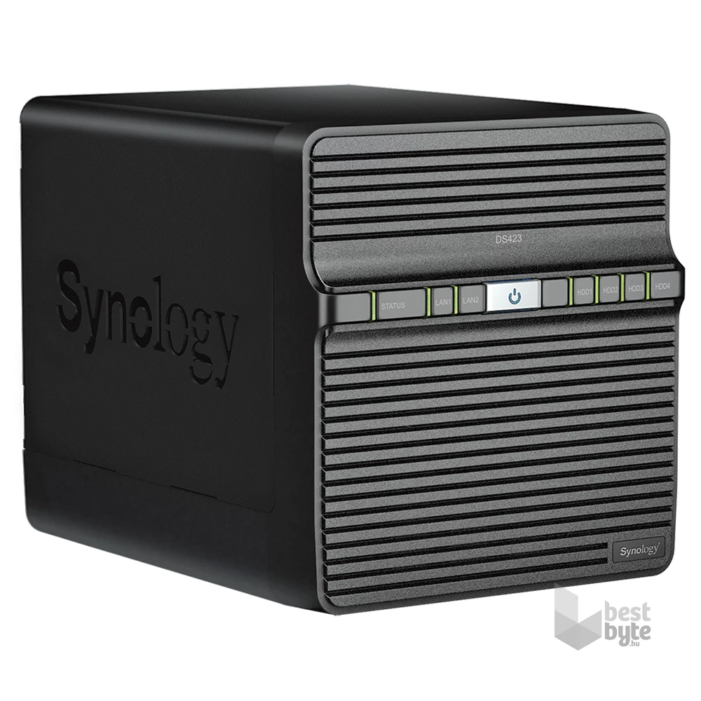 Synology DiskStation DS423 (2GB) 4x SSD/HDD NAS + regisztrációs kártya