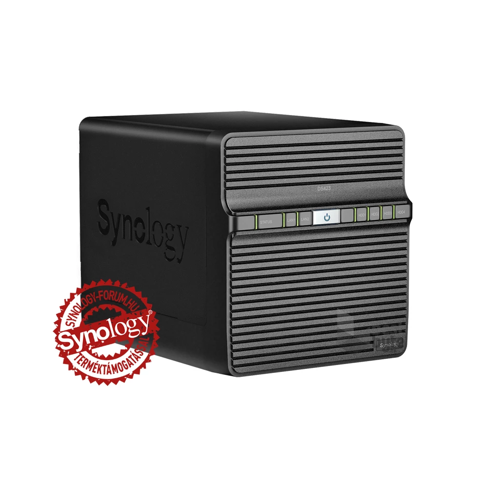 Synology DiskStation DS423 (2GB) 4x SSD/HDD NAS + regisztrációs kártya