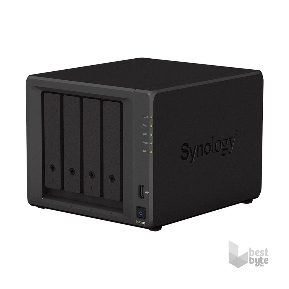 Synology DiskStation DS923+ (4GB) 4x SSD/HDD NAS + regisztrációs kártya