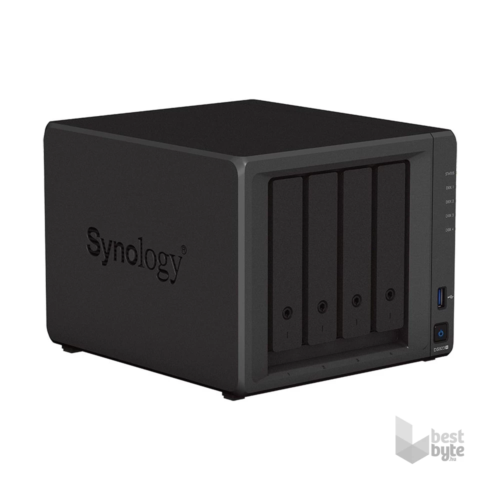 Synology DiskStation DS923+ (4GB) 4x SSD/HDD NAS + regisztrációs kártya