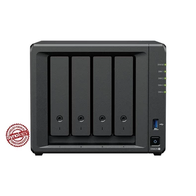 Synology DiskStation DS925+ (4GB) 4x SSD/HDD NAS + regisztrációs kártya