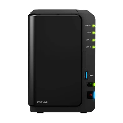 Synology DiskStation DS216+II 2x SSD/HDD 2x GbE NAS