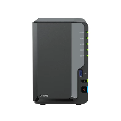 Synology DiskStation DS224+ (2GB) 2x SSD/HDD NAS + regisztrációs kártya