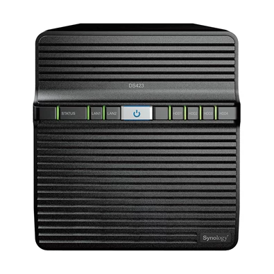 Synology DiskStation DS423 (2GB) 4x SSD/HDD NAS + regisztrációs kártya