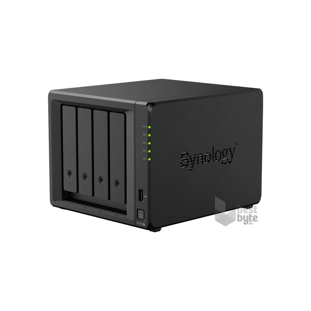 Synology DiskStation DS425+ (2GB) 4x SSD/HDD NAS + regisztrációs kártya