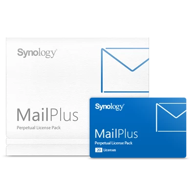 Synology MailPlus 1év/20 email-fiókhoz license pack