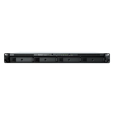Synology RS422+ (2G) 1U 4x SSD/HDD 1U rackbe szerelhető NAS + regisztrációs kártya