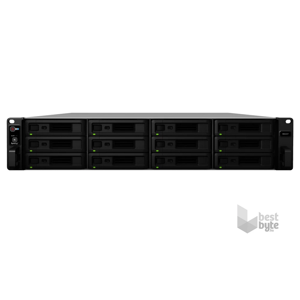 Synology RX1217 12x SSD/HDD 2U NAS tárhelybővítő