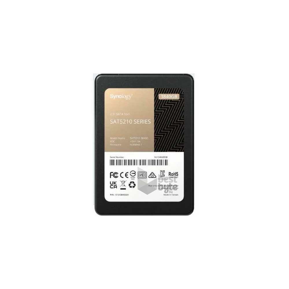 Synology SAT5221-3840G 3840GB SATA 2,5" Enterprise SSD