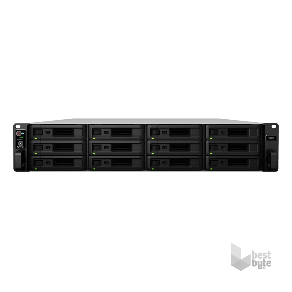 Synology UC3200 12x SSD/HDD 2U rackbe szerelhető Unified Controller SAN