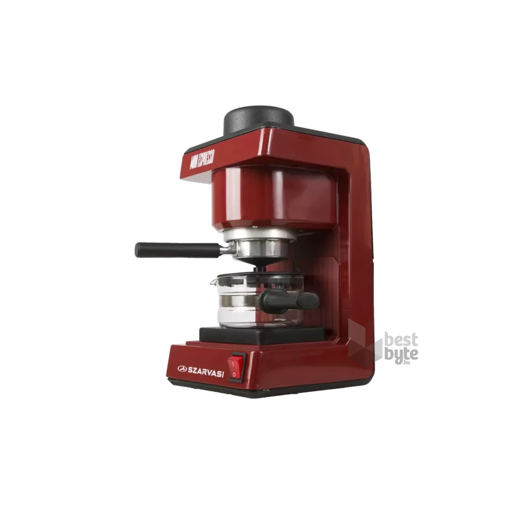 Szarvasi SZV612/3 bordó espresso kávéfőző