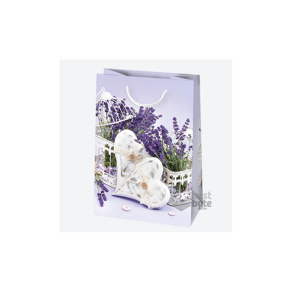 IRIS ajándéktasak, különböző színekben és mintákkal, 290x400x120 mm