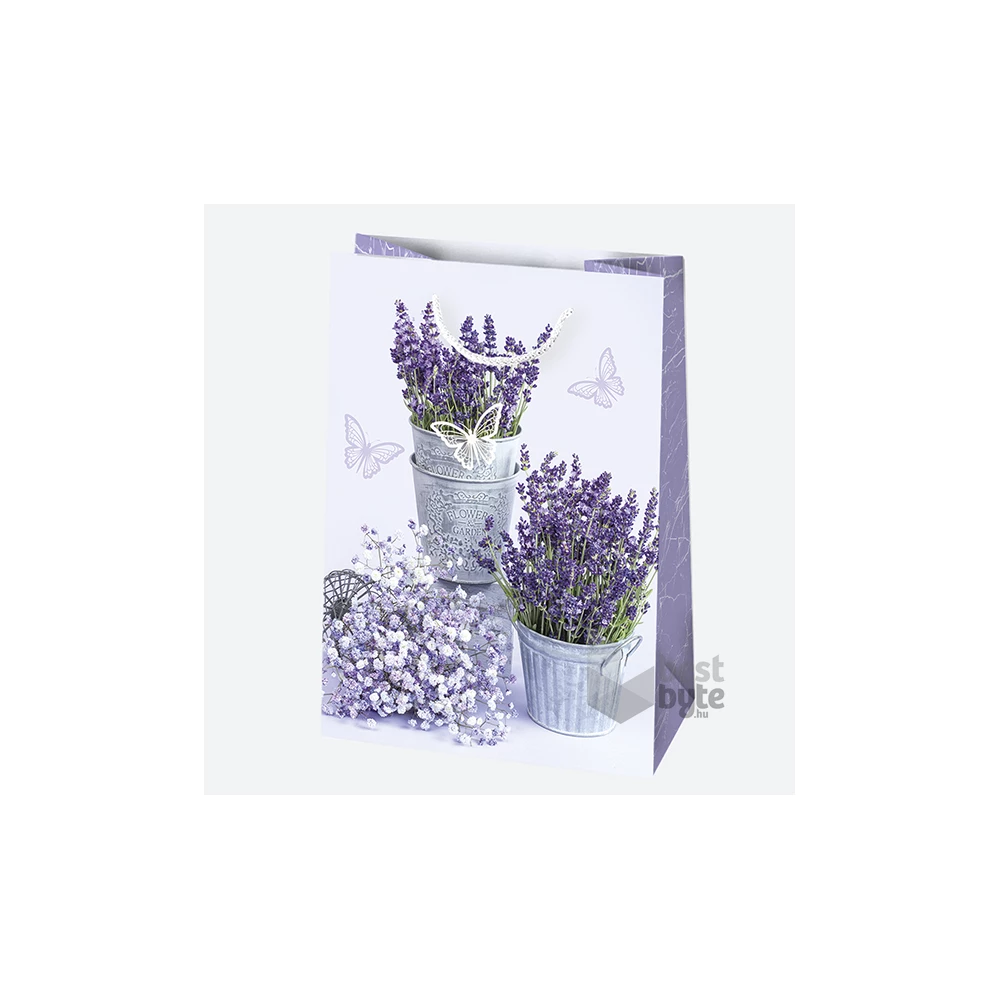 IRIS ajándéktasak, különböző színekben és mintákkal, 290x400x120 mm