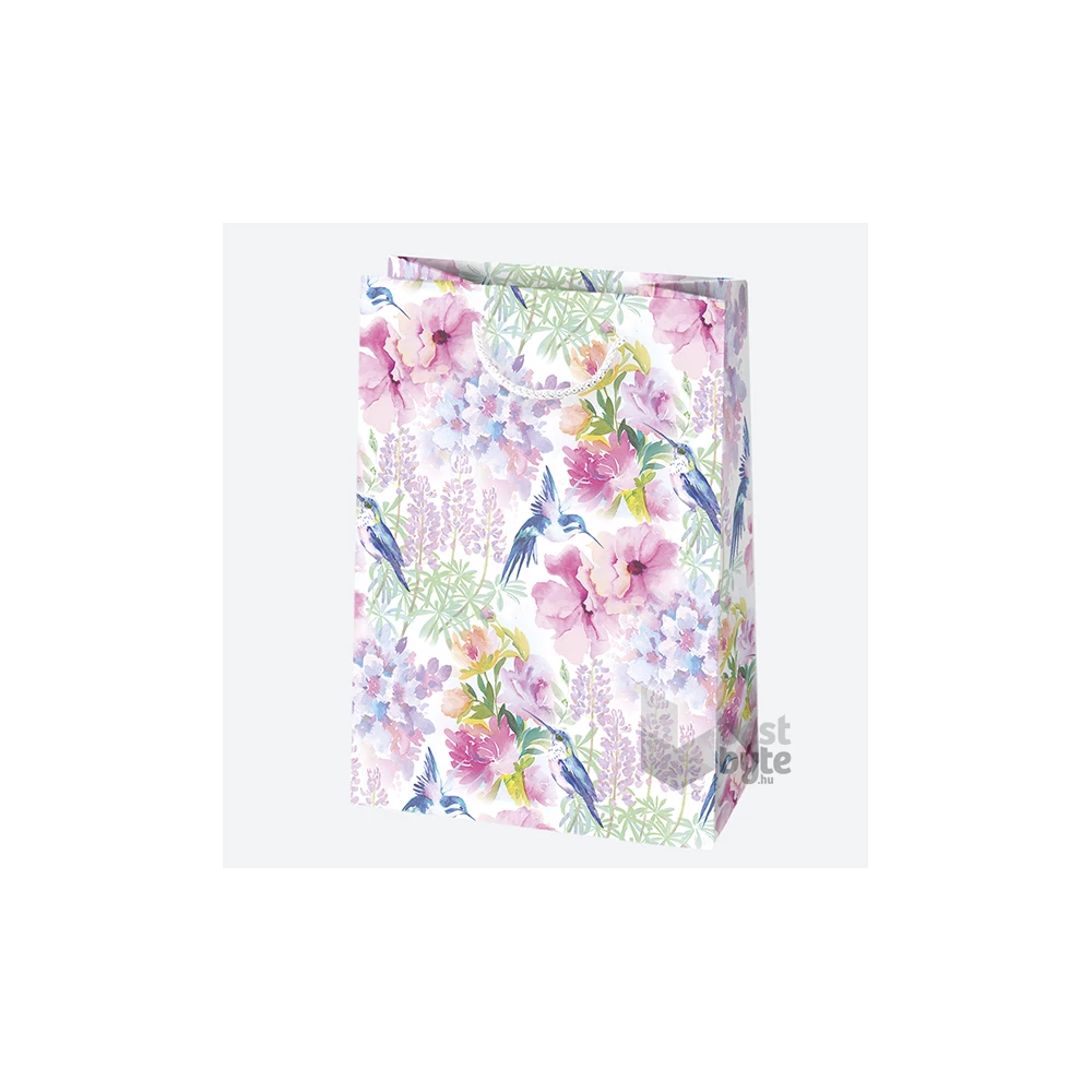 IRIS ajándéktasak, különböző színekben és mintákkal, 290x400x120 mm