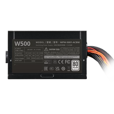 TÁP Cooler Master 500W - Elite NEX W500 230V - MPW-5001-ACBW-BEU