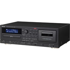 TEAC AD-850 fekete CD-lejátszó és kazettás magnó