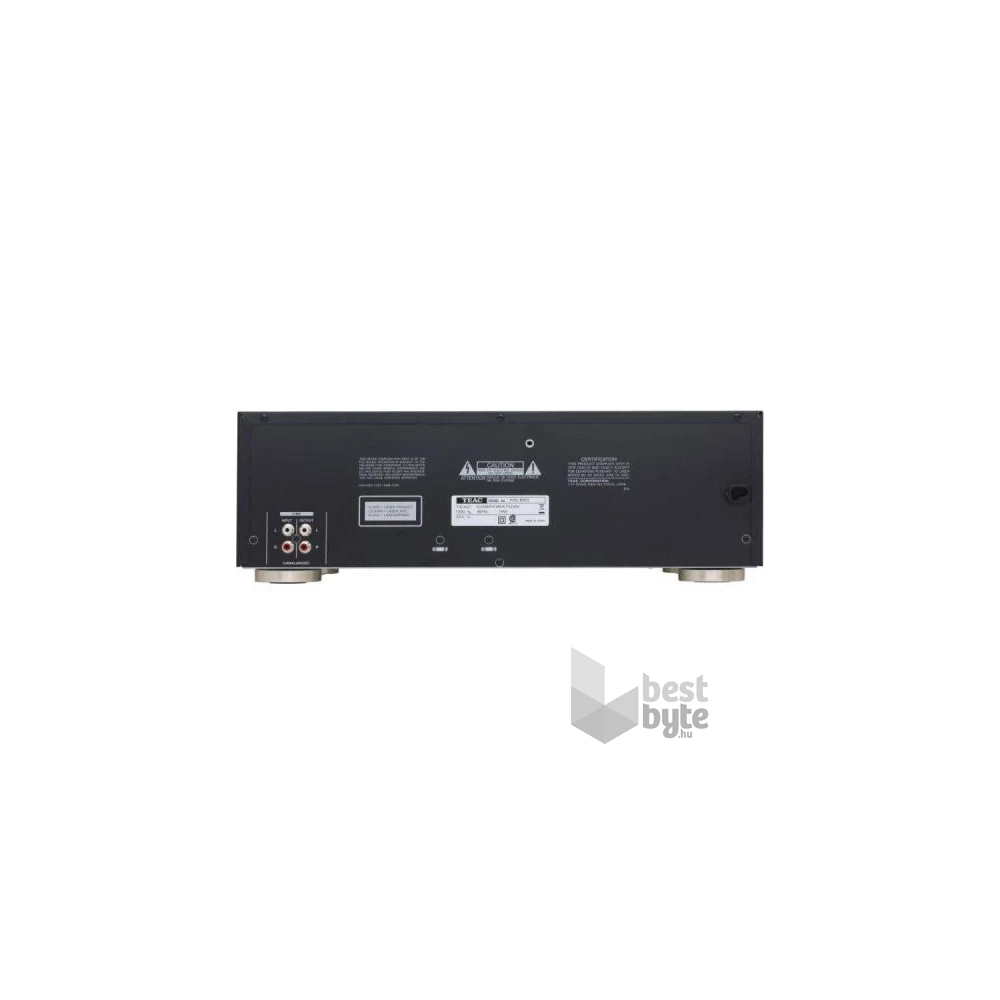 TEAC AD-850 fekete CD-lejátszó és kazettás magnó