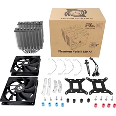 THERMALRIGHT Phantom Spirit 120 processzor hűtő aluminium