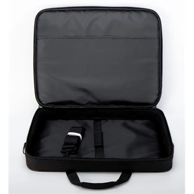 TOO 15,6" fekete notebook táska fehér dekor csíkkal