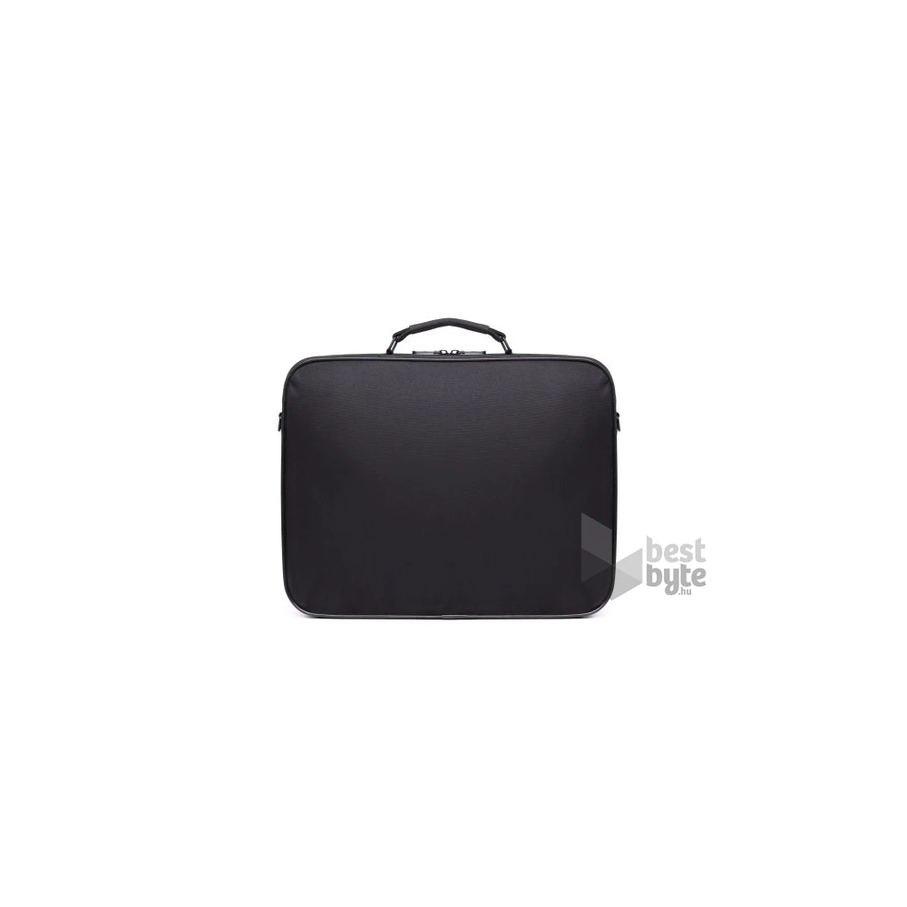 TOO 15,6" fekete notebook táska piros dekor csíkkal