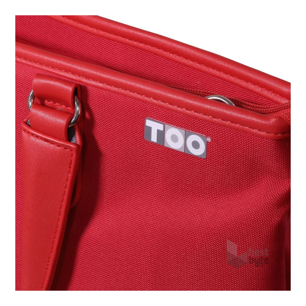 TOO 15,6" piros női notebook táska