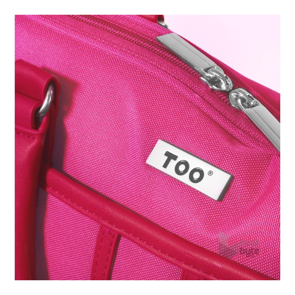 TOO 15,6" rózsaszín női notebook táska