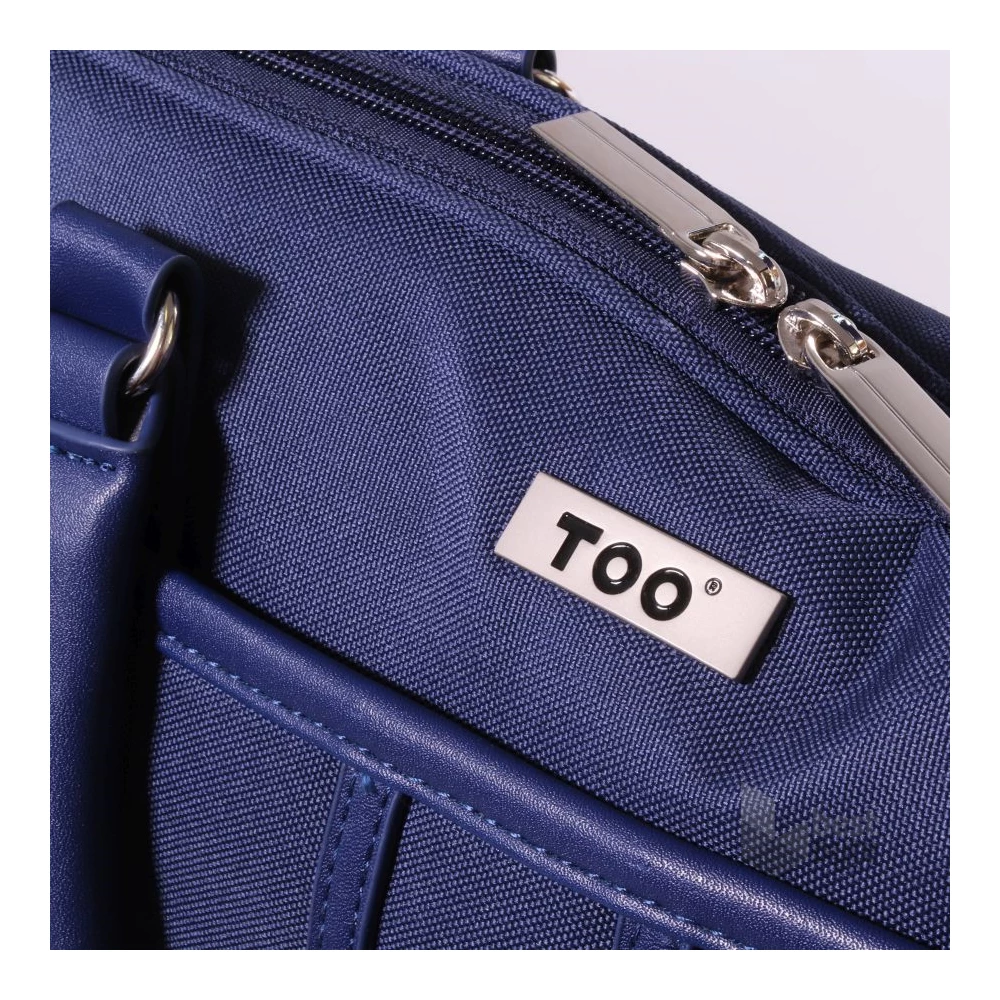 TOO 15,6" sötétkék női notebook táska