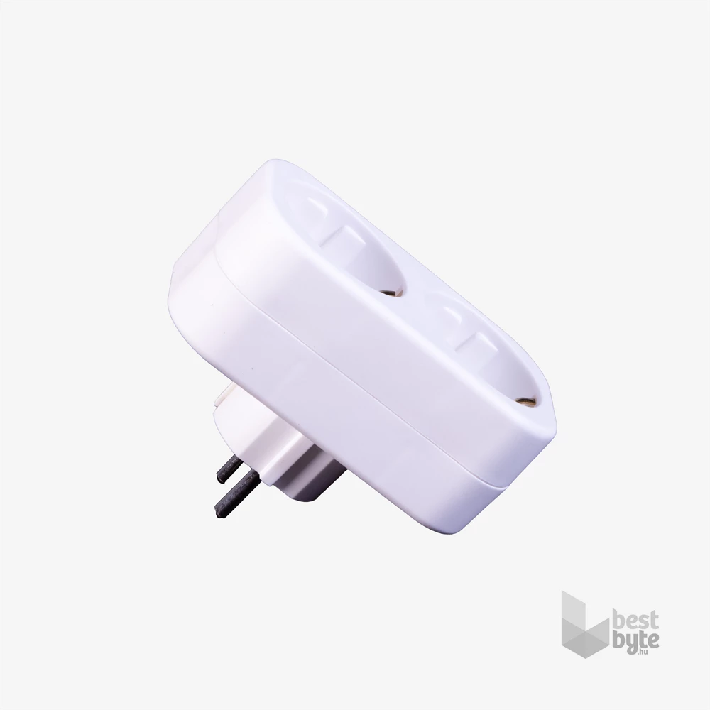 TOO ADW-200 2 aljzat fehér fali hálózati adapter