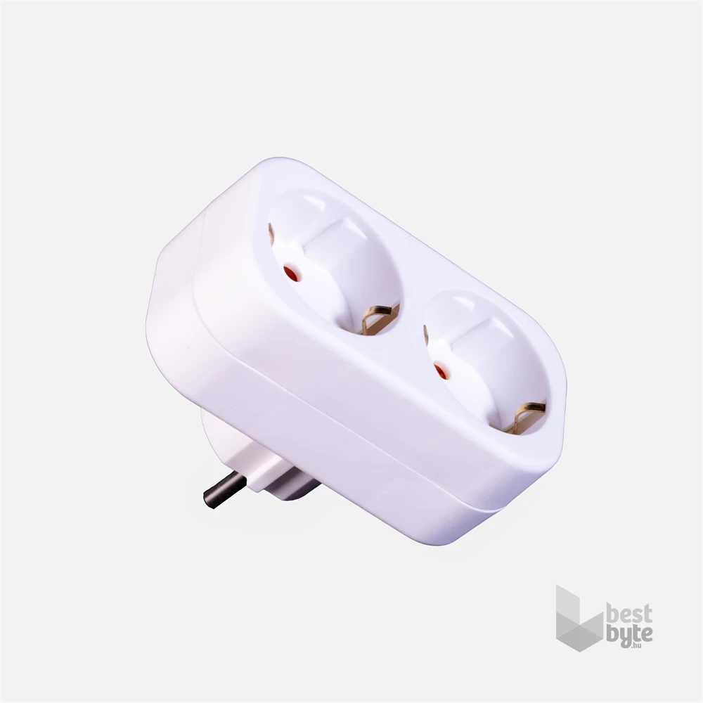 TOO ADW-200 2 aljzat fehér fali hálózati adapter