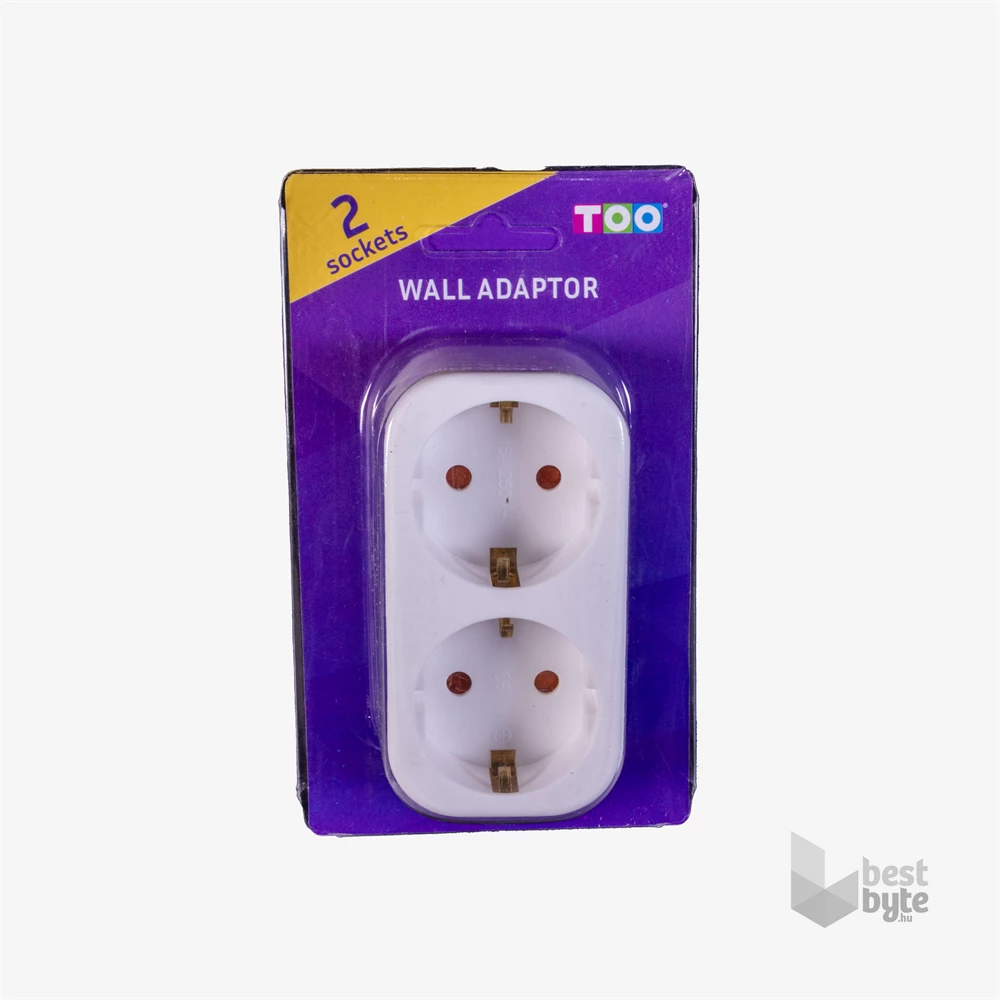 TOO ADW-200 2 aljzat fehér fali hálózati adapter