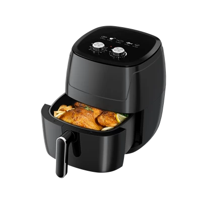 TOO AF-110B-1350 W fekete 5,2 L forrólevegős sütő (air fryer/airfryer)