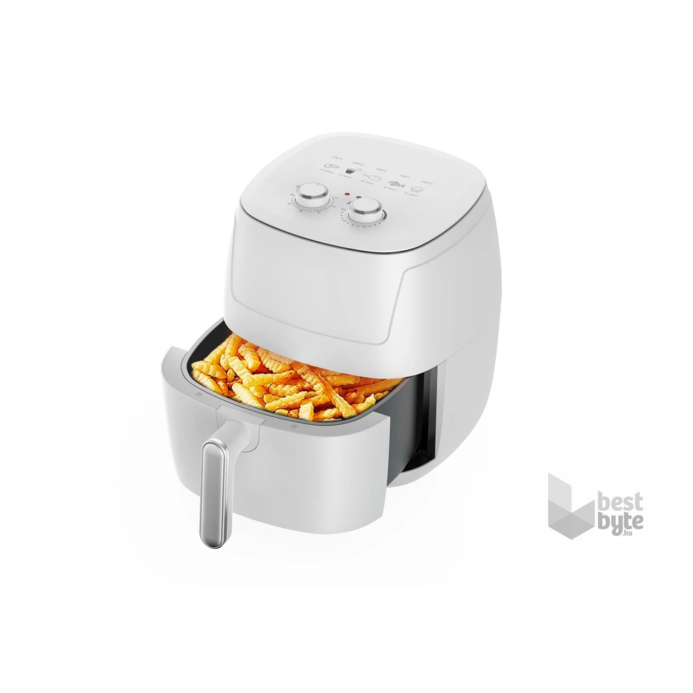 TOO AF-110W-1350 W fehér 5,2 L forrólevegős sütő (air fryer/airfryer)