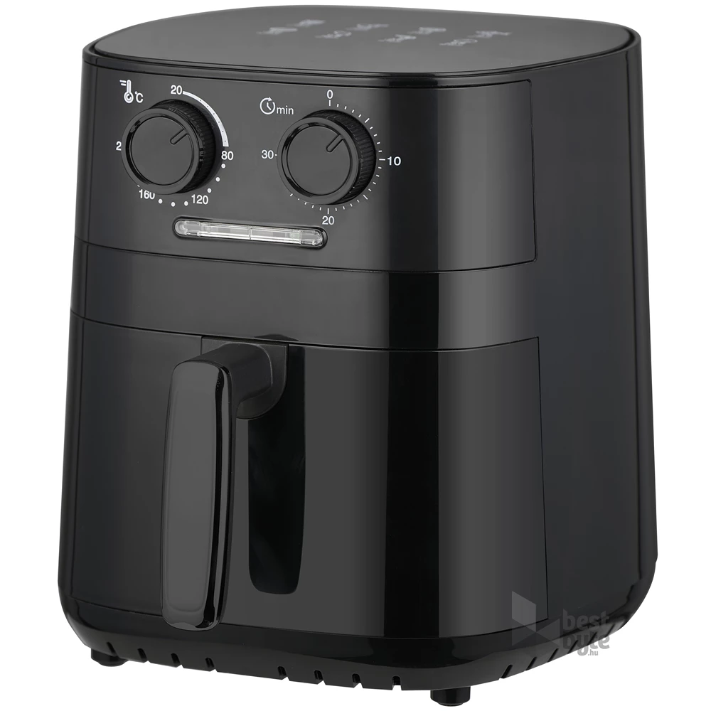 TOO AF-300-B-1400 W fekete 3,2 L forrólevegős sütő (air fryer/airfryer)
