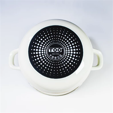 TOO BELLY TULIP 6,2 literes, 24cm átmérő, 15cm magasságú lábas (fazék) üveg fedővel