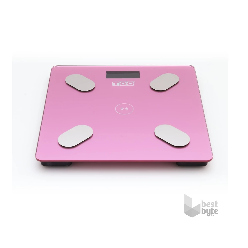 TOO BFSC-222-P-BT rózsaszín bluetooth-os testösszetétel-elemző mérleg