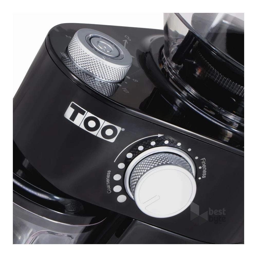 TOO CG-500-B 200W őrlőköves fekete kávédaráló