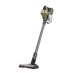 TOO-CVC-X5 Pro-BG fekete-arany akkumulátoros álló porszívó 250W BLDC, 23kPa, 0,8 liter, elektromos kefe, Self standing