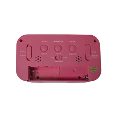 TOO DC-100-PK rózsaszín digitális óra