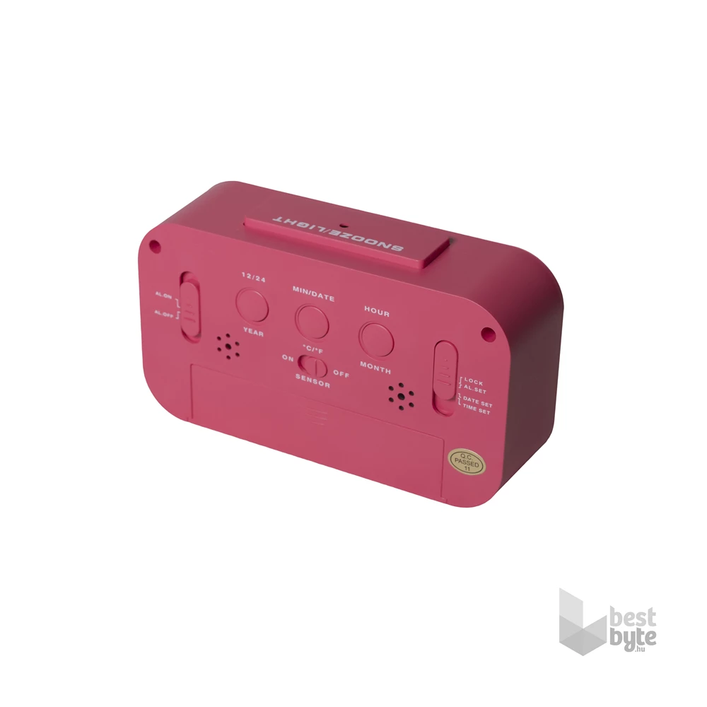 TOO DC-100-PK rózsaszín digitális óra