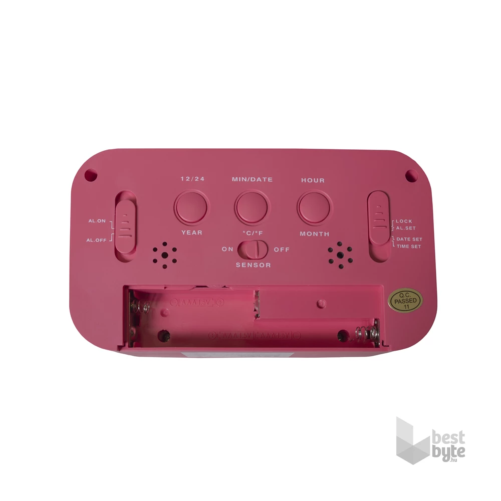 TOO DC-100-PK rózsaszín digitális óra