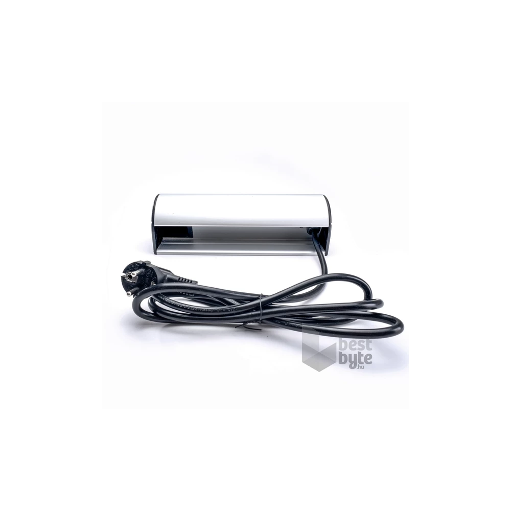 TOO DPS-114-3S IP20,3x 2P+F,2x USB-A,RJ45,HDMI, ezüst, asztalra rögzíthető elosztó