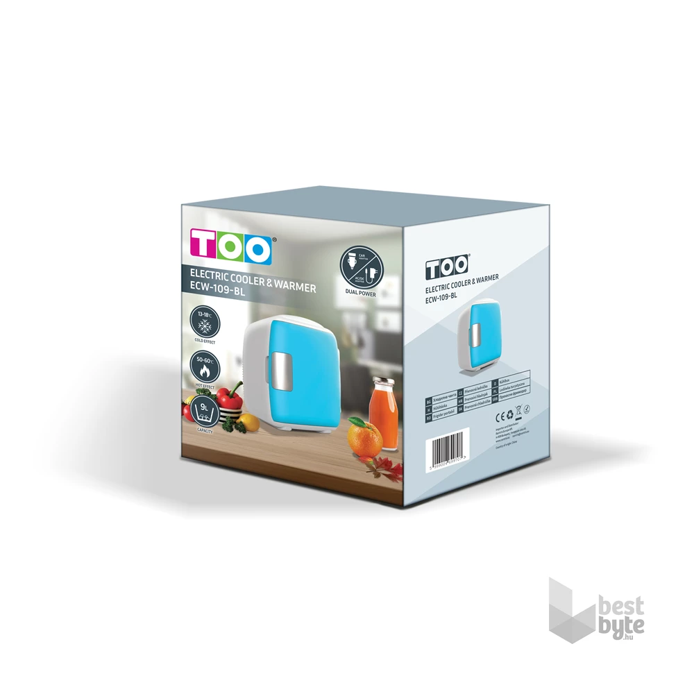 TOO ECW-109-BL 9 l-es mini hűtő