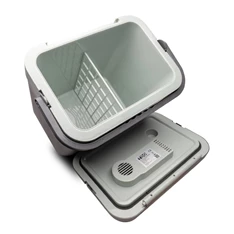 TOO ECW-132-GY 32 literes elektromos hűtőláda, fűtési funkcióval, 230V és 12V tápellátás is (AC/DC) (Újszerű)